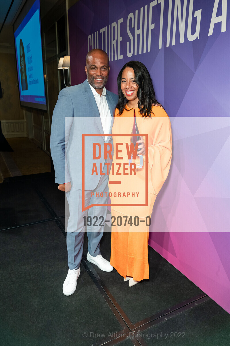 Chris Spencer, Anita Lynch, Culture Shifting Awards 2022, Rosewood Sand Hill. 2825 Sand Hill Rd, Menlo Park, CA 94025, May 22nd, 2022, Photo #1922-20740-0 Chris Spencer, Anita Lynch, Photo #1922-20740-0