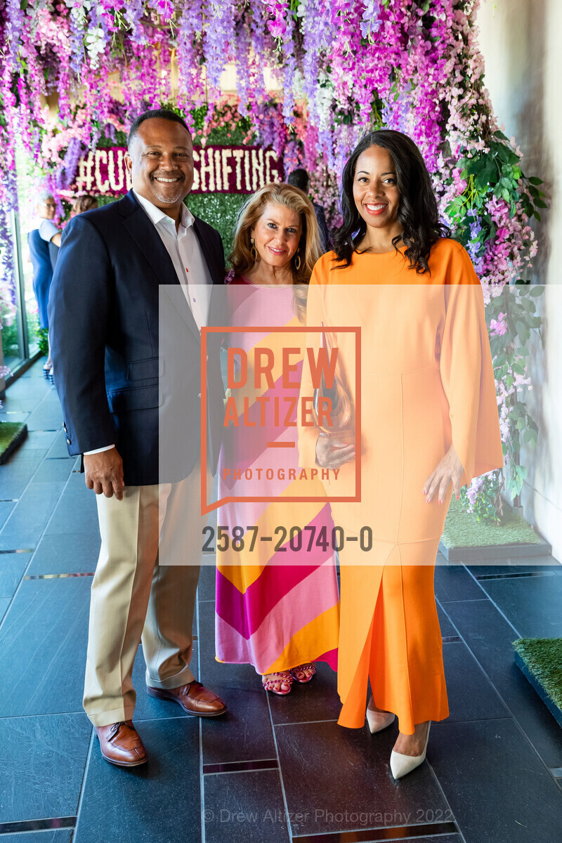 Joe Hurd, Andrea Hoffman, Anita Lynch, Culture Shifting Awards 2022, Rosewood Sand Hill. 2825 Sand Hill Rd, Menlo Park, CA 94025, May 22nd, 2022, Photo #2587-20740-0 Joe Hurd, Andrea Hoffman, Anita Lynch, Photo #2587-20740-0