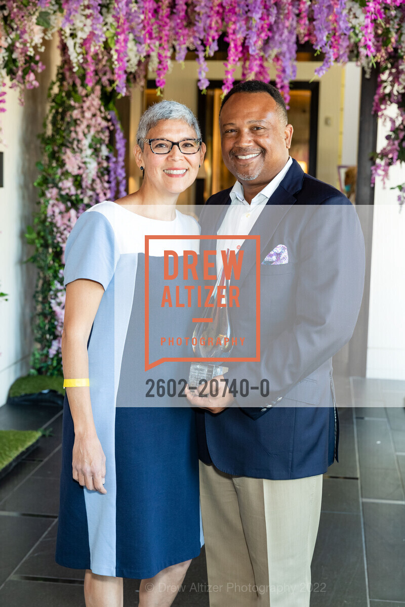 Christina Mireles, Joe Hurd, Culture Shifting Awards 2022, Rosewood Sand Hill. 2825 Sand Hill Rd, Menlo Park, CA 94025, May 22nd, 2022, Photo #2602-20740-0 Christina Mireles, Joe Hurd, Photo #2602-20740-0