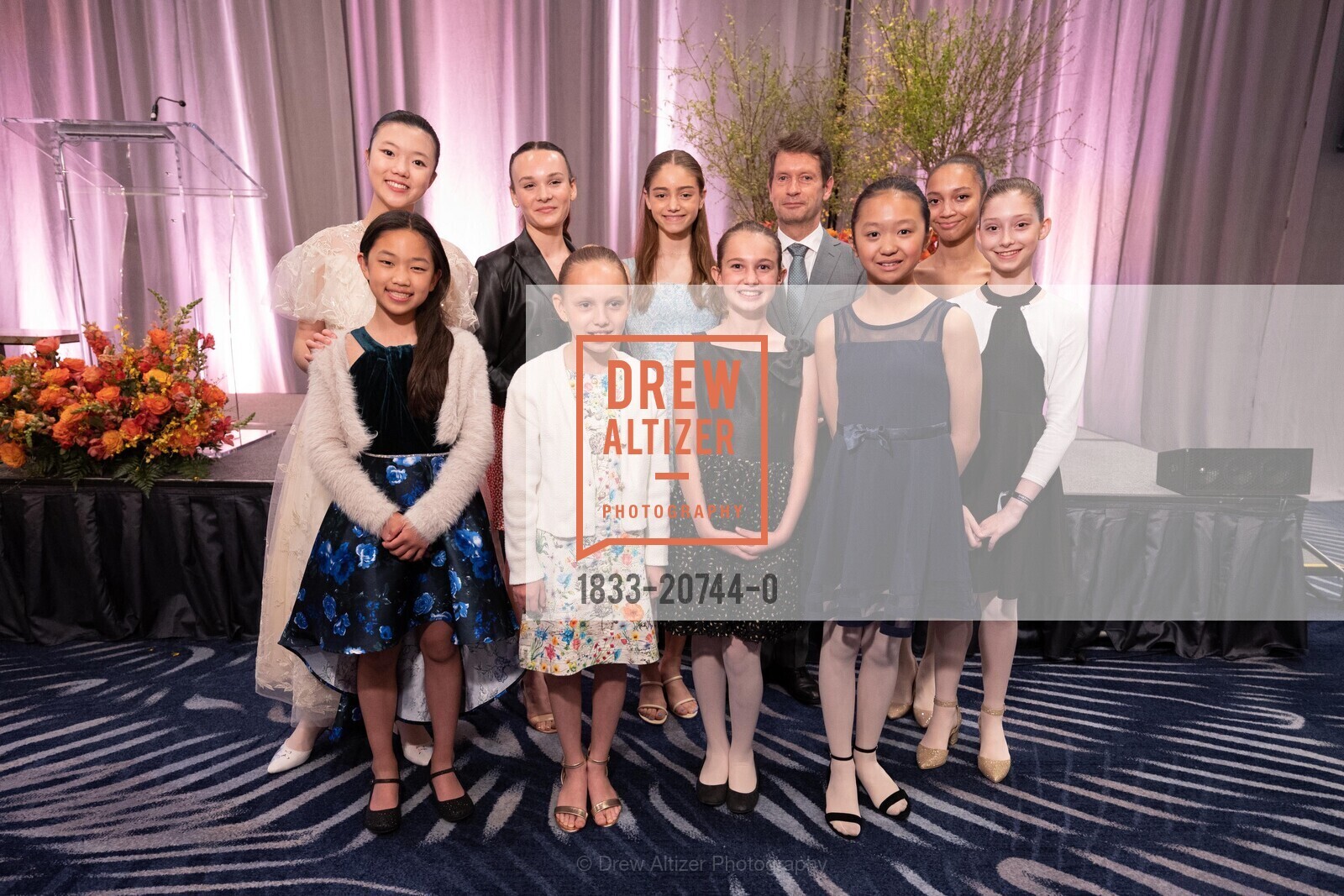 Alice Li, Eve Kaufman, Patrick Armand, Juliana Chu, Helena Otto, SF Ballet School 2022 Spring Festival, The Four Seasons. 757 Market St, Photo #1833-20744-0 Alice Li, Eve Kaufman, Patrick Armand, Juliana Chu, Helena Otto, Photo #1833-20744-0