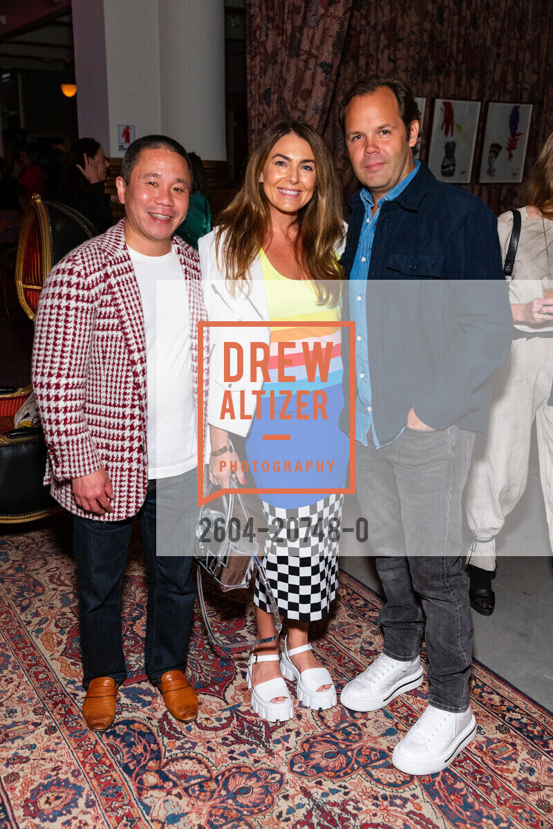 Clinton Yara, Christina McGuire, Nick McGuire, West Coast Premiere of FULK: The Movie in My Mind, St. Joseph's Art Society. 1401 Howard S, Photo #2604-20748-0 Clinton Yara, Christina McGuire, Nick McGuire, Photo #2604-20748-0