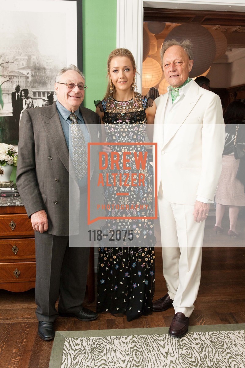 Norman Rosenblatt with Anna Cecil-Gurney and Claud Cecil-Gurney