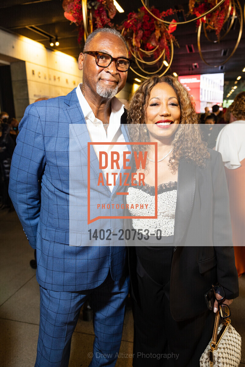 Kevin Godfrey, Denise Young, SFJAZZ Gala Celebrating Wynton Marsalis, SFJAZZ Center. 201 Franklin Street, June 4th, 2022, Photo #1402-20753-0 Kevin Godfrey, Denise Young, Photo #1402-20753-0