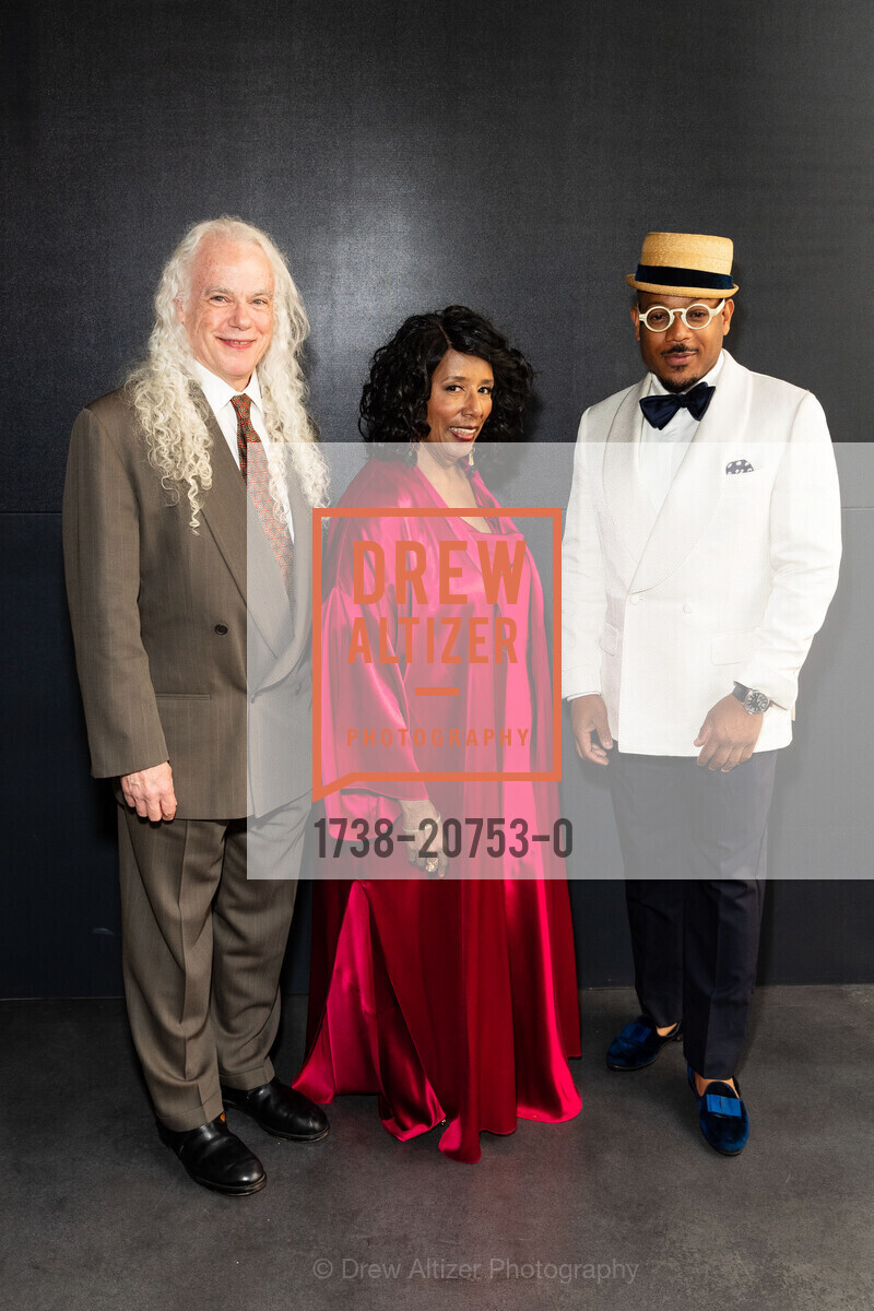 Tuck Andress, Patti Cathcart, Etienne Charles, SFJAZZ Gala Celebrating Wynton Marsalis, SFJAZZ Center. 201 Franklin Street, June 4th, 2022, Photo #1738-20753-0 Tuck Andress, Patti Cathcart, Etienne Charles, Photo #1738-20753-0