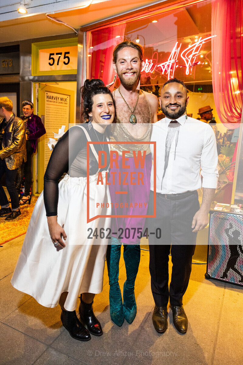 Erika Pappas, Devlin Shand, Fadi Salah, Queer A.F. Grand Opening Extravaganza, Queer A.F. 575 Castro St, Photo #2462-20754-0 Erika Pappas, Devlin Shand, Fadi Salah, Photo #2462-20754-0