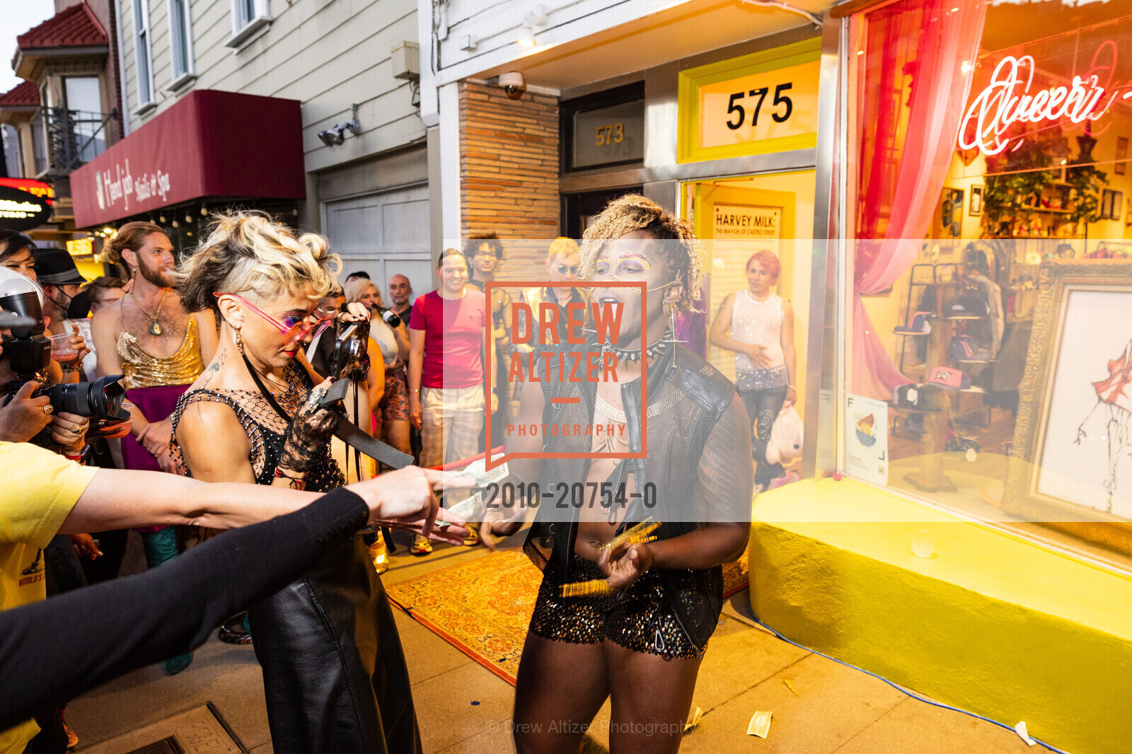 Mahelly Ferreira, Roseline Okpara, Queer A.F. Grand Opening Extravaganza, Queer A.F. 575 Castro St, Photo #2010-20754-0 Mahelly Ferreira, Roseline Okpara, Photo #2010-20754-0