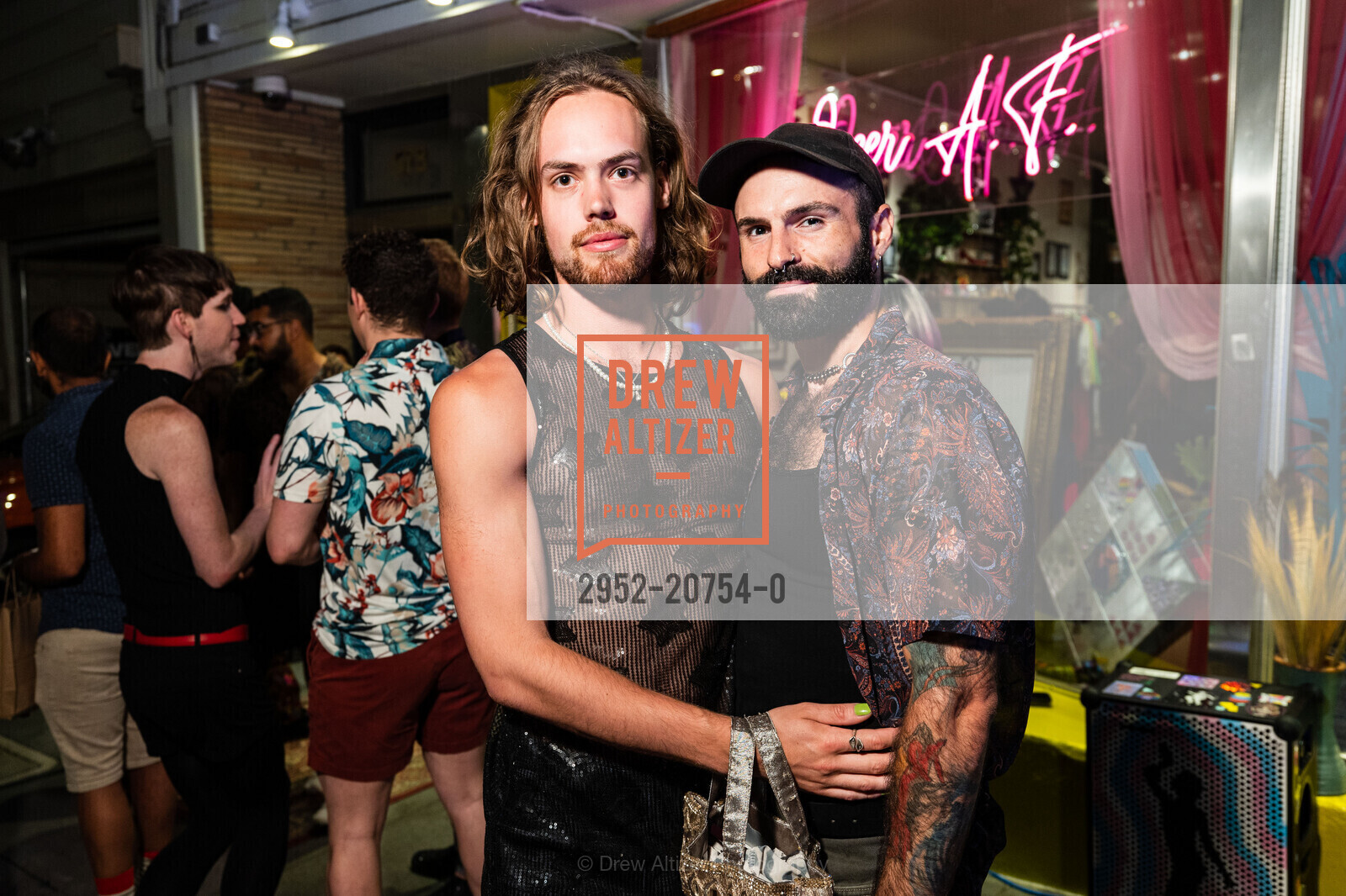 Nolan Elsbecker, Chris DiPietro, Queer A.F. Grand Opening Extravaganza, Queer A.F. 575 Castro St, Photo #2952-20754-0 Nolan Elsbecker, Chris DiPietro, Photo #2952-20754-0