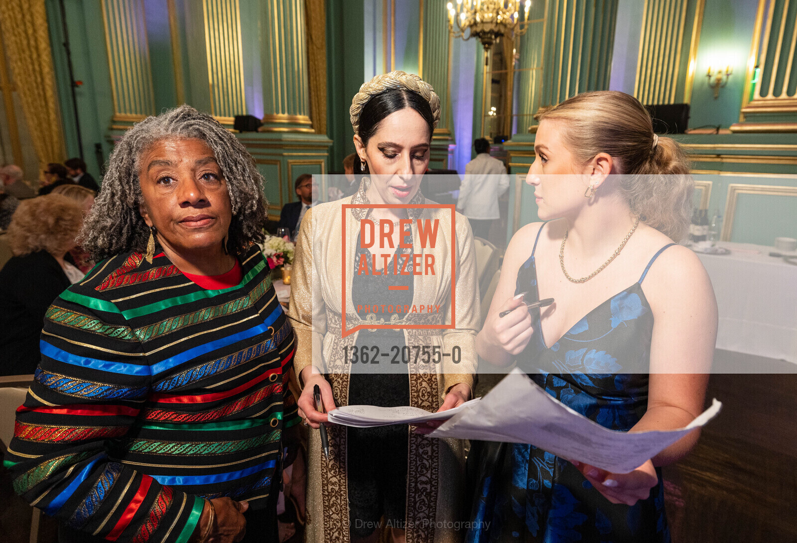 Shauna Marshall, Sherene Melania, Hanna Persky, Presidio Dance Theatre Spring Season Gala, San Francisco War Memorial & Performing Arts Center. 401 Van Ness Avenues, Photo #1362-20755-0 Shauna Marshall, Sherene Melania, Hanna Persky, Photo #1362-20755-0