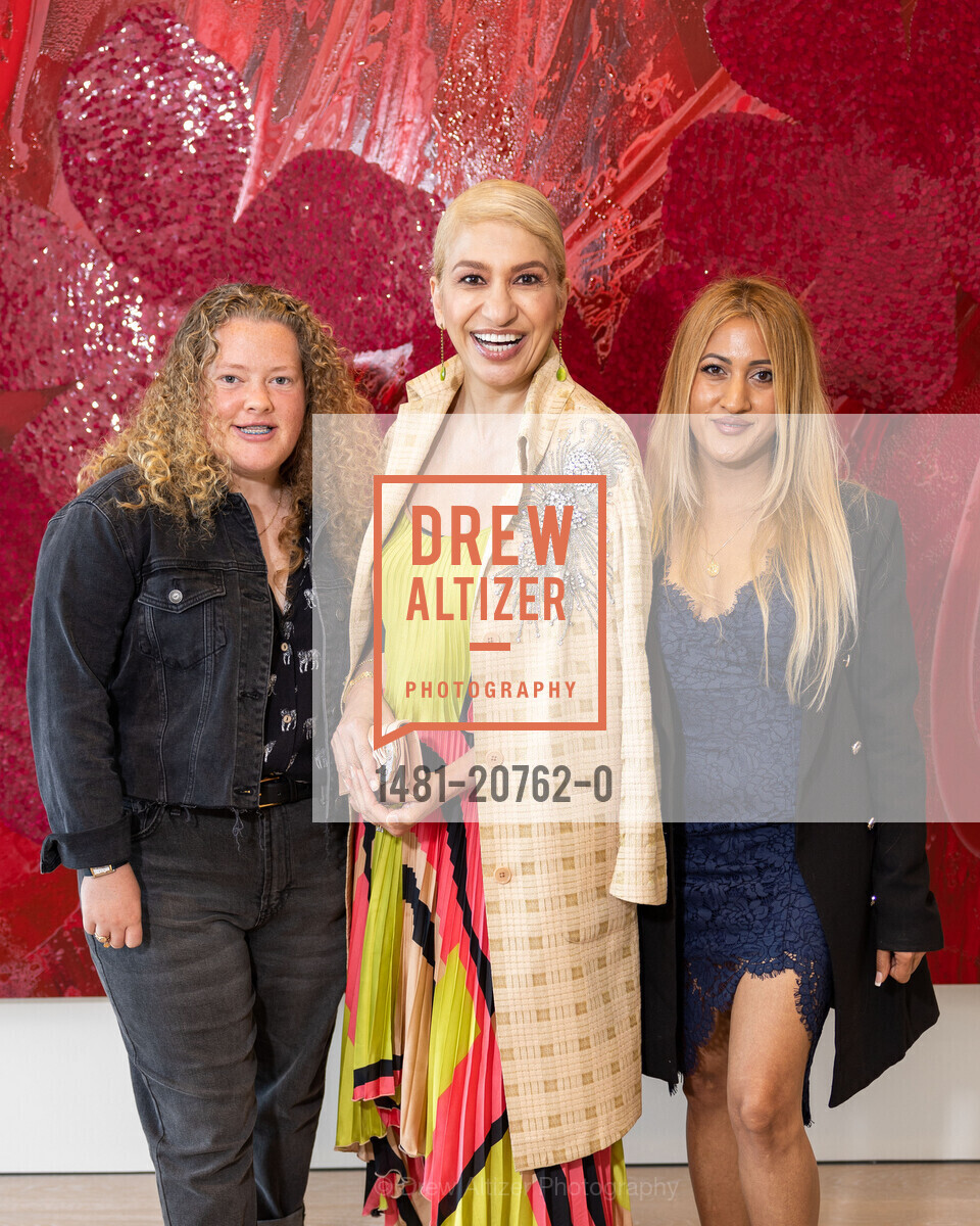 Catherine Armstrong, Navid Armstrong, Kirsha Chhaganlal, 181 Fremont Salutes the Shatter Fund, Gallery 181. 181 Fremont St, Photo #1481-20762-0 Catherine Armstrong, Navid Armstrong, Kirsha Chhaganlal, Photo #1481-20762-0