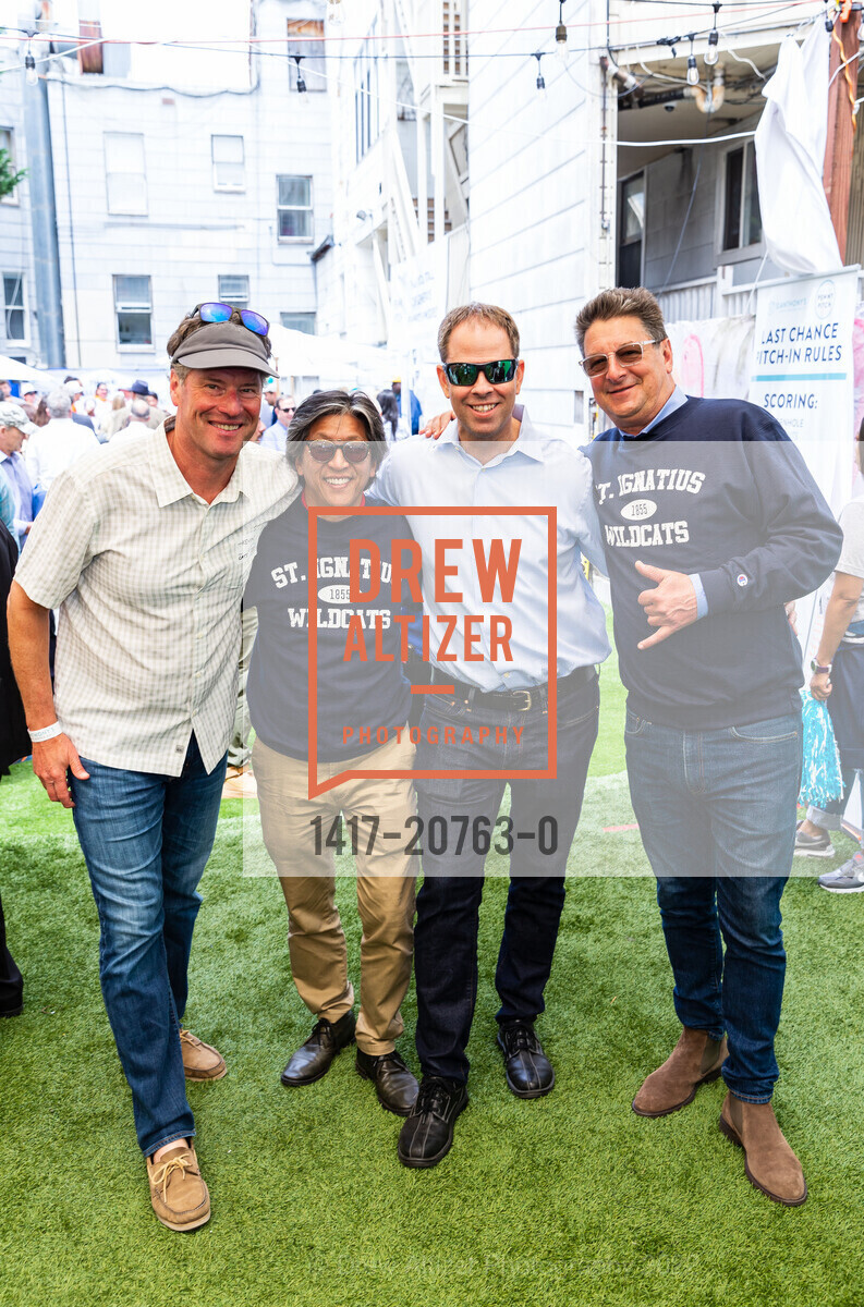 Kevin Brunner, Tom Hsieh, David Lewin, Marty Murphy, St Anthony's 44th Annual Penny Pitch! 2022, Chief Sullivans, June 3rd, 2022, Photo #1417-20763-0 Kevin Brunner, Tom Hsieh, David Lewin, Marty Murphy, Photo #1417-20763-0