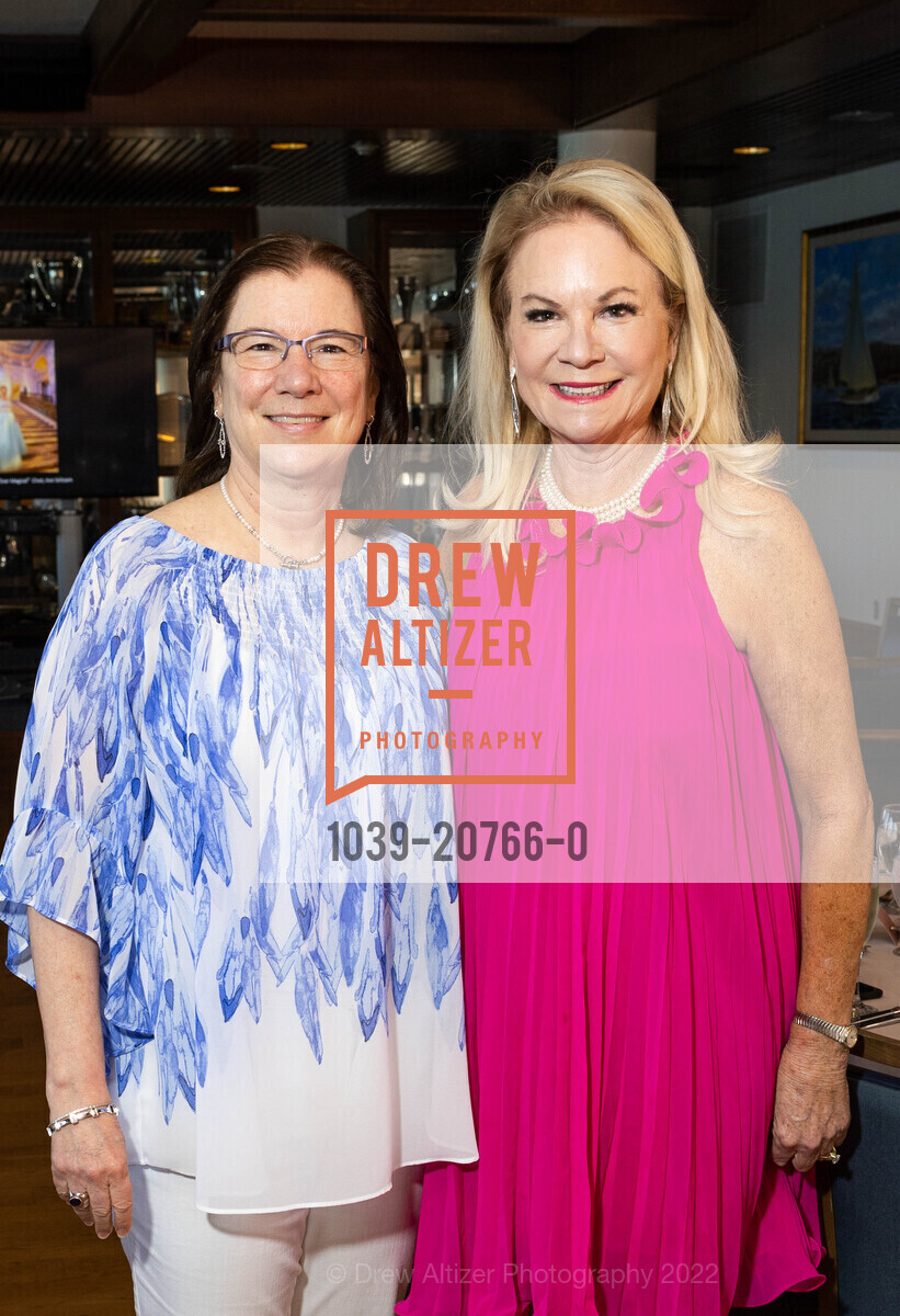 Carolyn Koenig, Claire Kostic, SF Ballet Auxiliary 60th Anniversary Luncheon, St. Francis Yacht Club. 99 Yacht Rd, June 9th, 2022, Photo #1039-20766-0 Carolyn Koenig, Claire Kostic, Photo #1039-20766-0