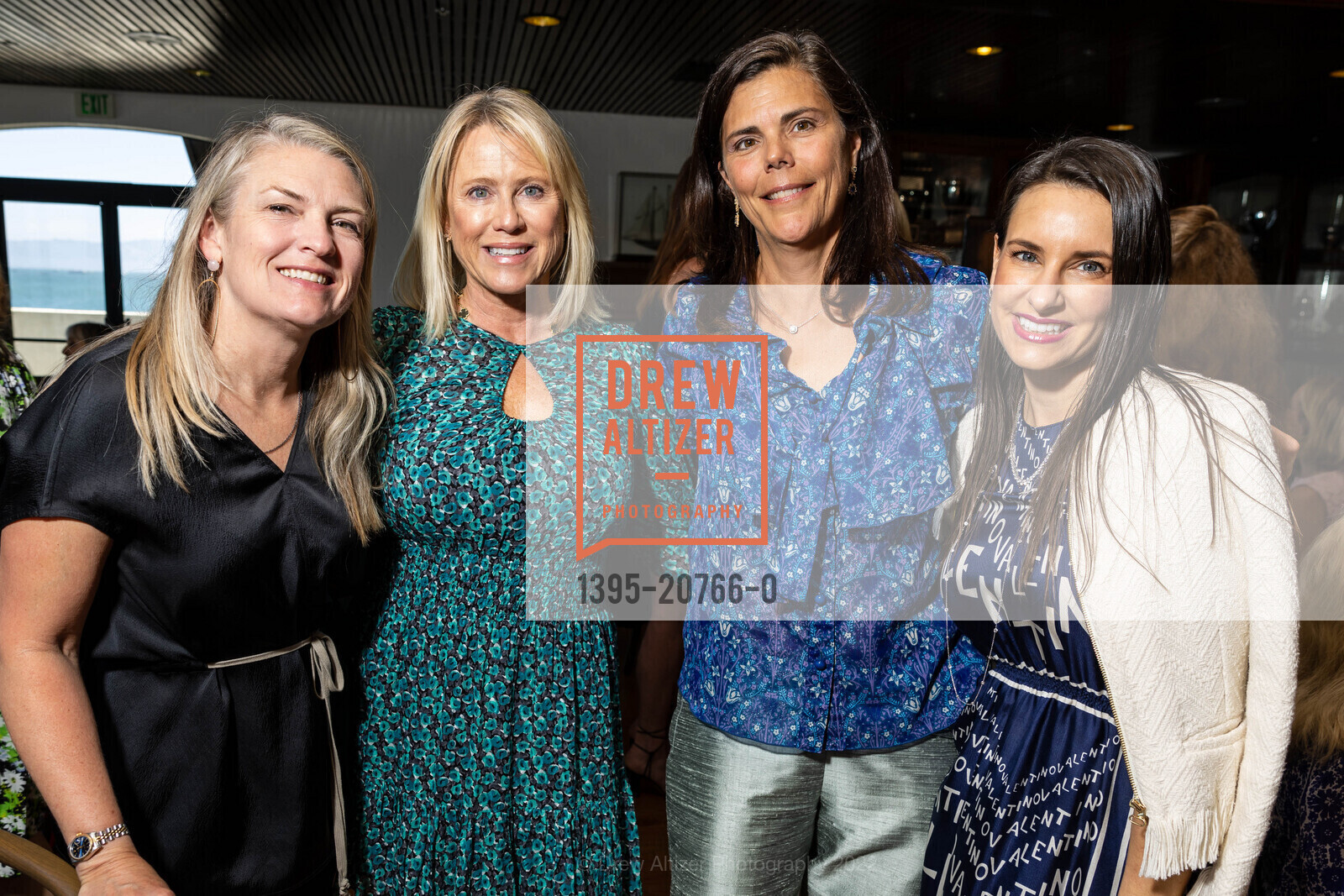 Joilene Wood, Laurie Grayson, Trecia Knapp, Patricia Dassios, SF Ballet Auxiliary 60th Anniversary Luncheon, St. Francis Yacht Club. 99 Yacht Rd, June 9th, 2022, Photo #1395-20766-0 Joilene Wood, Laurie Grayson, Trecia Knapp, Patricia Dassios, Photo #1395-20766-0