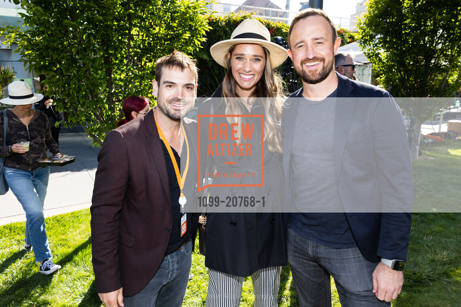 Paul Williams, Sarah Wirth, Liam Doyle, buildOn Better Together Concert, 425 Mission S. 425 Mission S, Photo #1099-20768-1 Paul Williams, Sarah Wirth, Liam Doyle, Photo #1099-20768-1