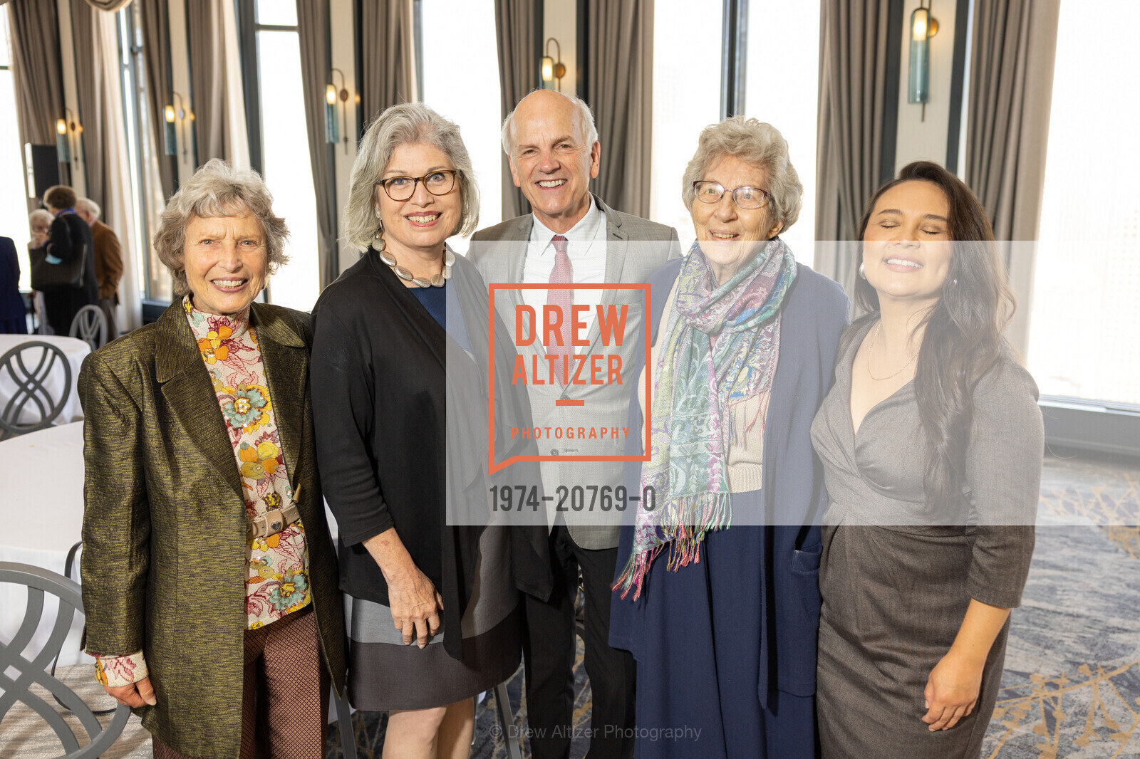 Ellen Kerrigan, Baker Peeples, Sasha Villacis, SF Opera Guild Annual Luncheon, 335 Powell St. 335 Powell St, Photo #1974-20769-0 Ellen Kerrigan, Baker Peeples, Sasha Villacis, Photo #1974-20769-0