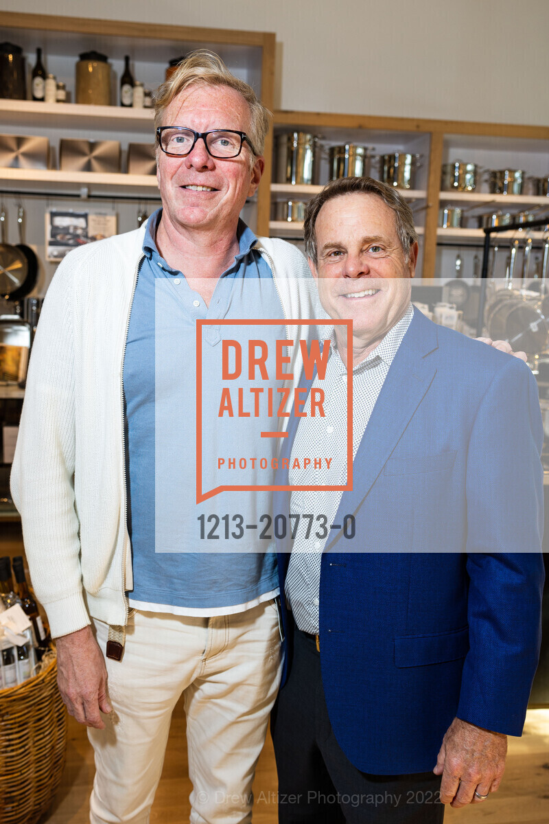 Wayne Maness, Mike Sprintz, Williams Sonoma Corte Madera Store Opening VIP Party, Williams Sonoma. 712 Redwood Hwy Ste A029, June 14th, 2022, Photo #1213-20773-0 Wayne Maness, Mike Sprintz, Photo #1213-20773-0