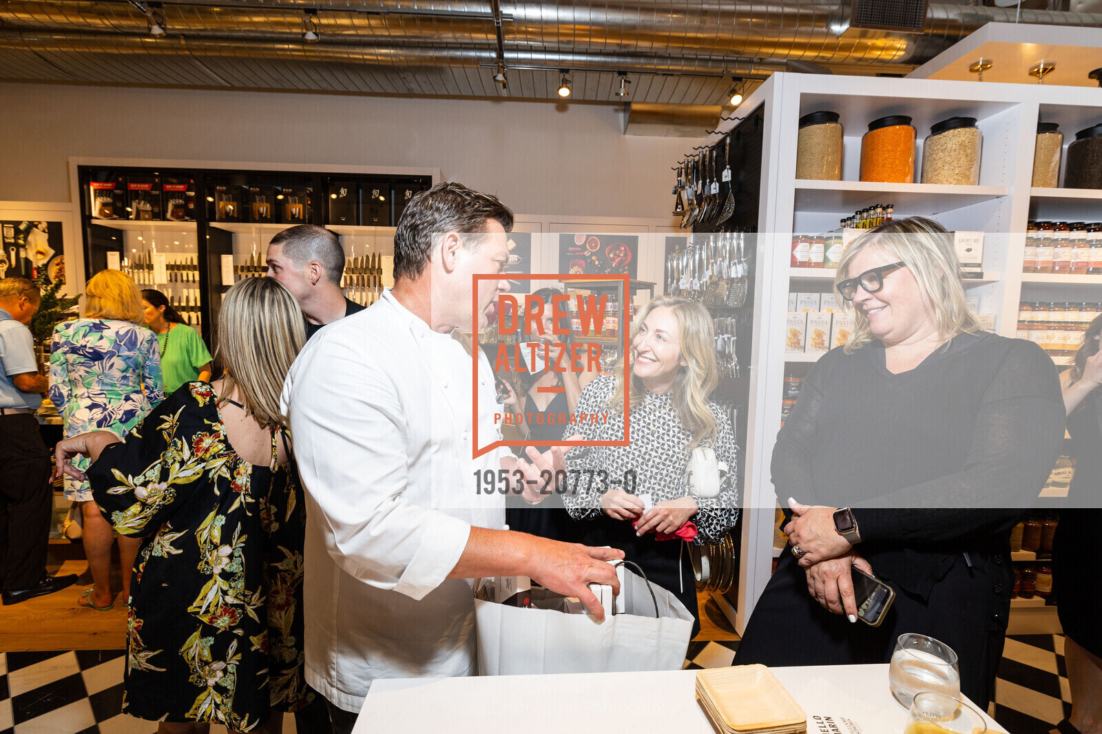 Tyler Florence, Megan Rich, Mim Leroy-Woolven, Photo #1953-20773-0