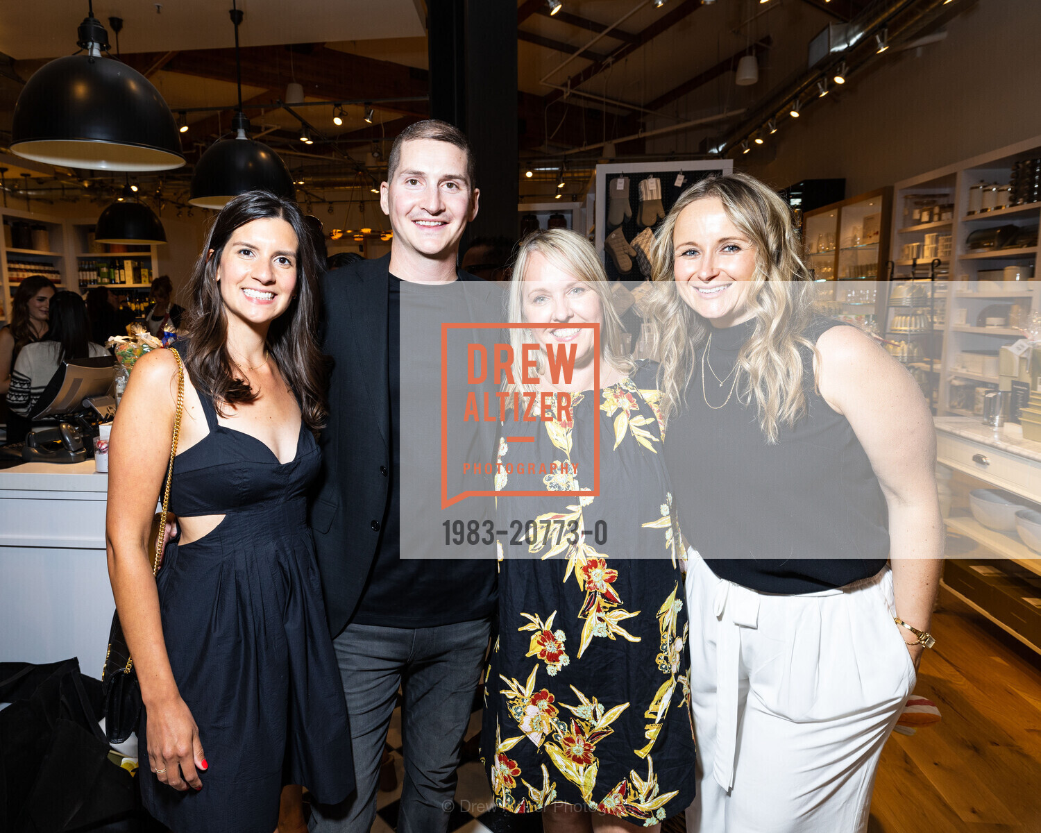 Jaclyn Wright, Garrett Wright, Jessica Helzer, Lauren Maloney, Williams Sonoma Corte Madera Store Opening VIP Party, Williams Sonoma. 712 Redwood Hwy Ste A029, Photo #1983-20773-0 Jaclyn Wright, Garrett Wright, Jessica Helzer, Lauren Maloney, Photo #1983-20773-0