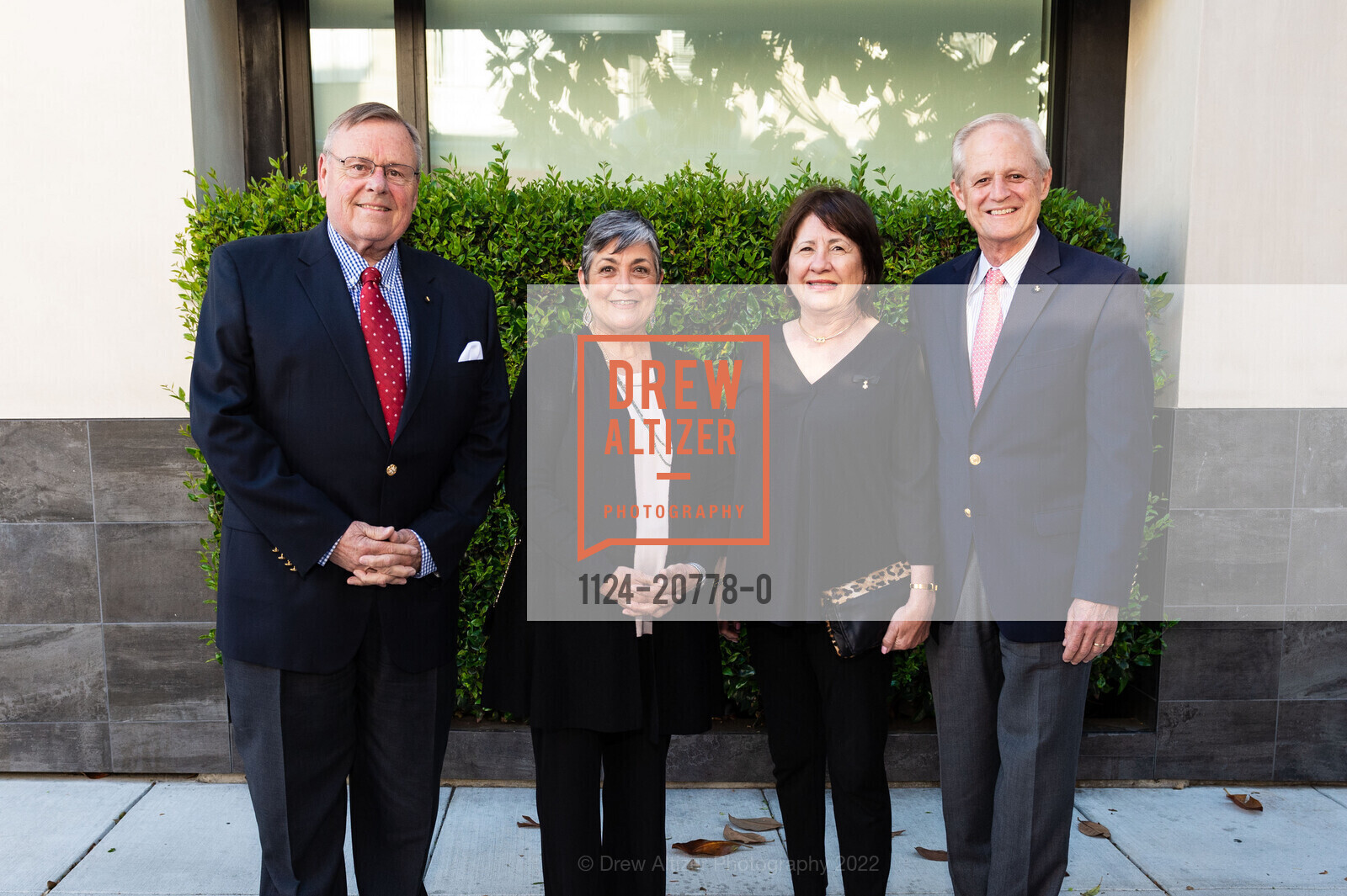Mike Miller, Anne Marie Miller, Marlene DeVoto, Randy DeVoto, Order of Malta Clinic's Honorary Committee Party, 1601 Larkin St. 1601 Larkin St, June 14th, 2022, Photo #1124-20778-0 Mike Miller, Anne Marie Miller, Marlene DeVoto, Randy DeVoto, Photo #1124-20778-0