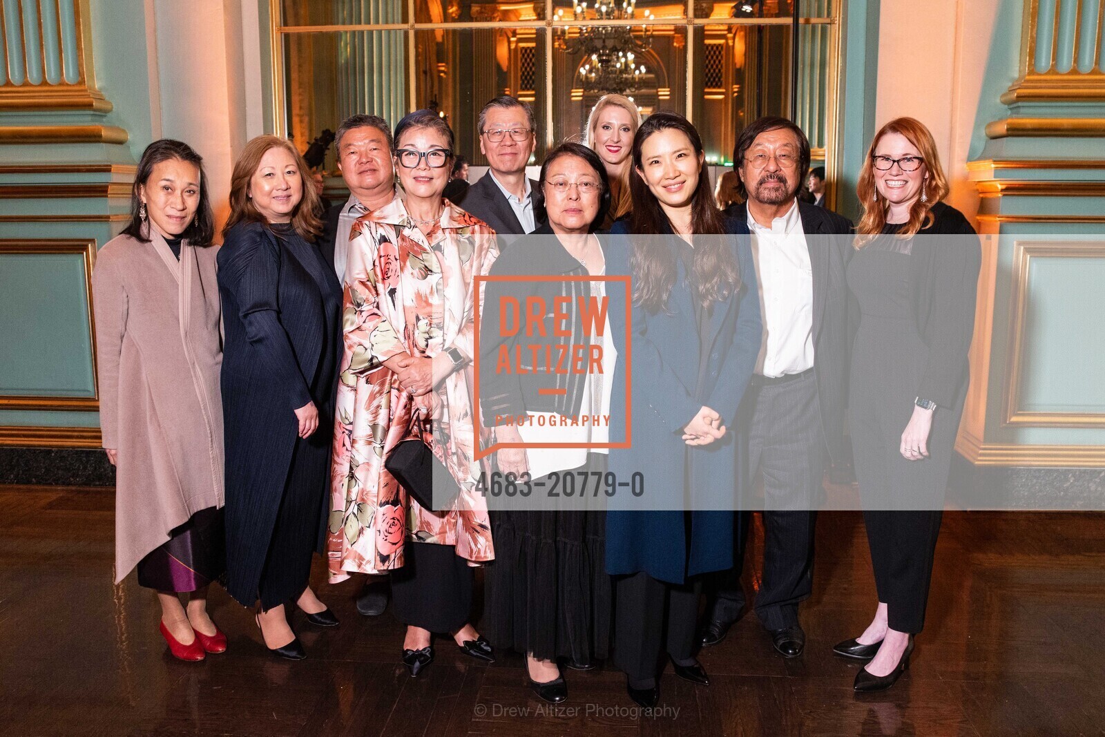 Eric Kim, Eunhee Kim, Jennifer Basten, Eun Sun Kim, Stephen Kahng, Annie Burridge, SF Opera's Eun Sun Kim conducts Verdi Concert, SF Opera House. 401 Van Ness Ave, Photo #4683-20779-0 Eric Kim, Eunhee Kim, Jennifer Basten, Eun Sun Kim, Stephen Kahng, Annie Burridge, Photo #4683-20779-0
