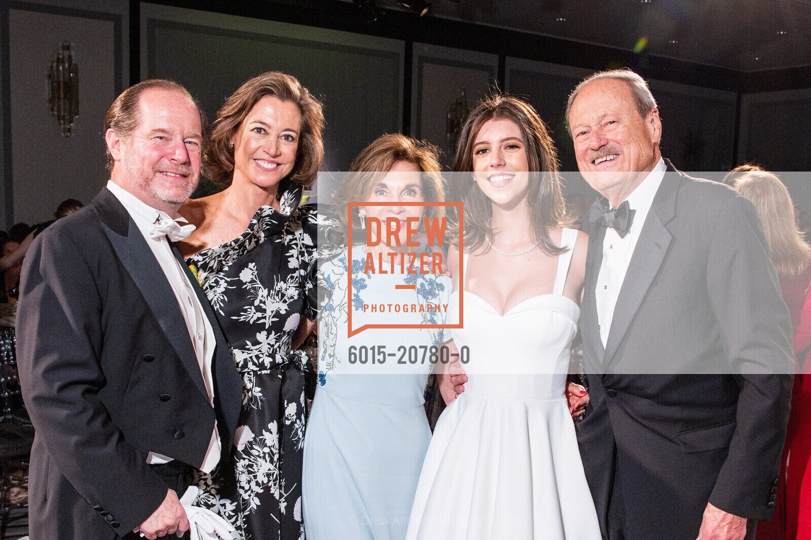 Peter Hooker, Kimberly Hooker, Courtney Hooker, Lewis van Blois, Vicki van Blois, 2022 Debutante Ball, Westin St Francis, June 18th, 2022, Photo #6015-20780-0 Peter Hooker, Kimberly Hooker, Courtney Hooker, Lewis van Blois, Vicki van Blois, Photo #6015-20780-0