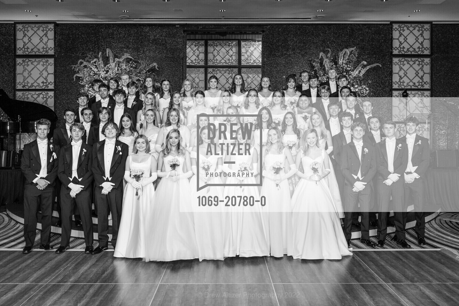 Group of guests at 2022 Debutante Ball