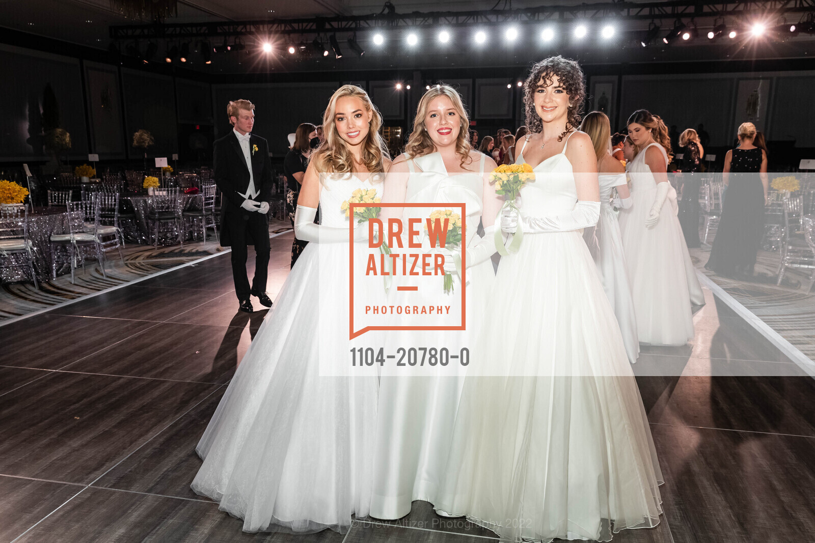 Morgan Moseley, Taylor Elliott, Blake Bertero, 2022 Debutante Ball, Westin St Francis, December 2nd, 2022, Photo #1104-20780-0 Morgan Moseley, Taylor Elliott, Blake Bertero, Photo #1104-20780-0