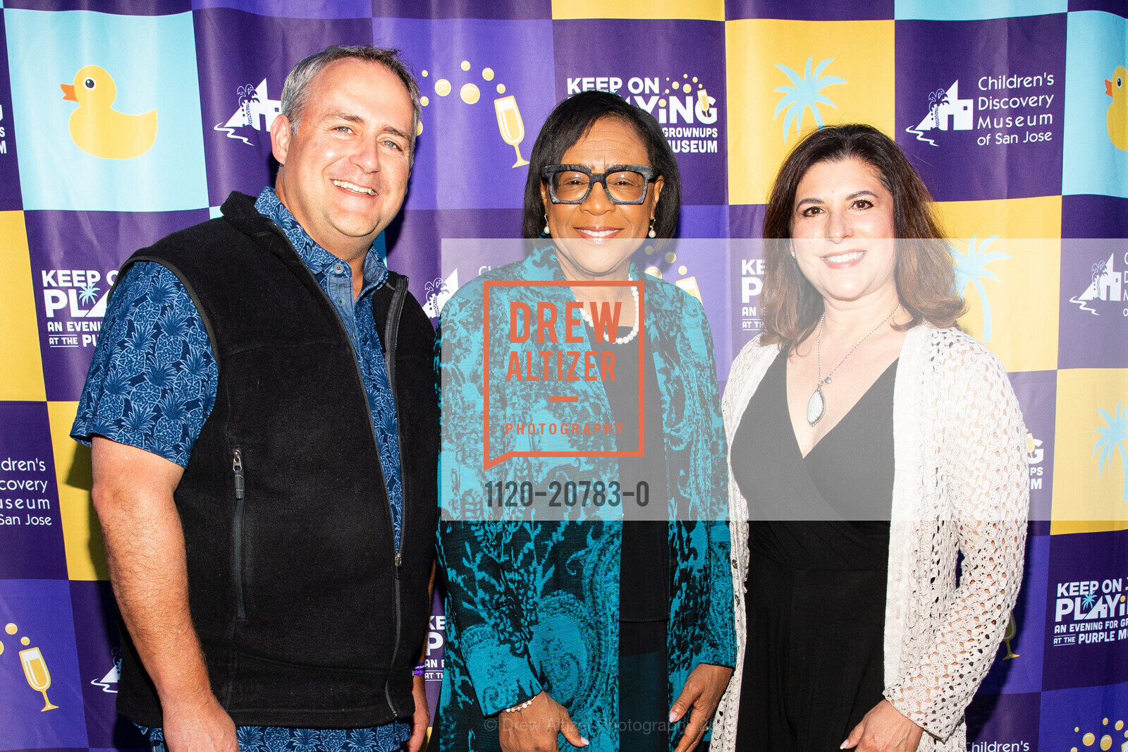 Kevan Krysler, Cynt Marshall, Cindy Krysler, Keep on Playing: An Evening for Adults at San Jose Children's Discovery Museum, San Jose Children's Discovery Museum, June 18th, 2022, Photo #1120-20783-0 Kevan Krysler, Cynt Marshall, Cindy Krysler, Photo #1120-20783-0