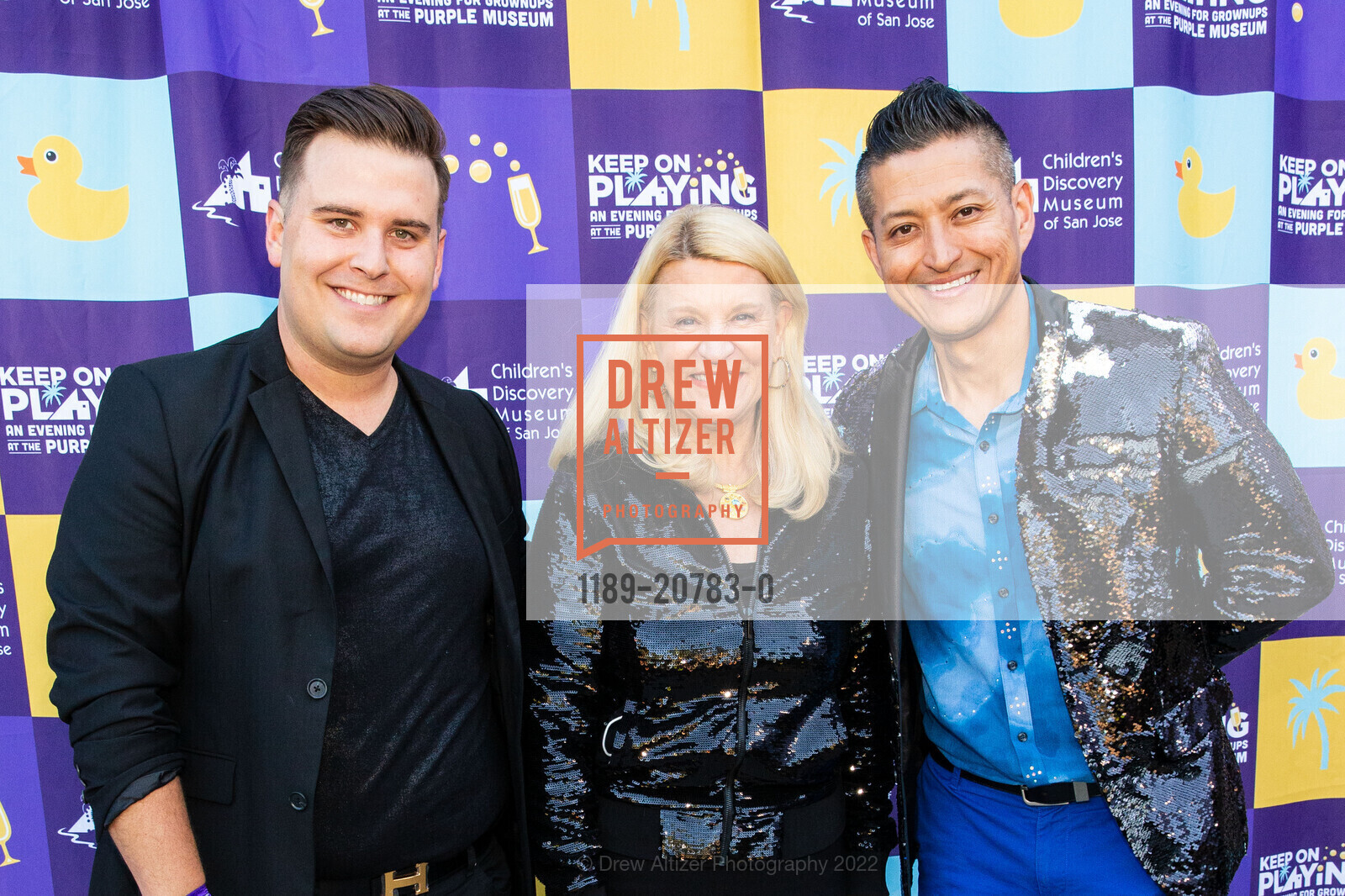 Robert Braun, Marilee Jennings, Joey Sanchez, Keep on Playing: An Evening for Adults at San Jose Children's Discovery Museum, San Jose Children's Discovery Museum, June 18th, 2022, Photo #1189-20783-0 Robert Braun, Marilee Jennings, Joey Sanchez, Photo #1189-20783-0