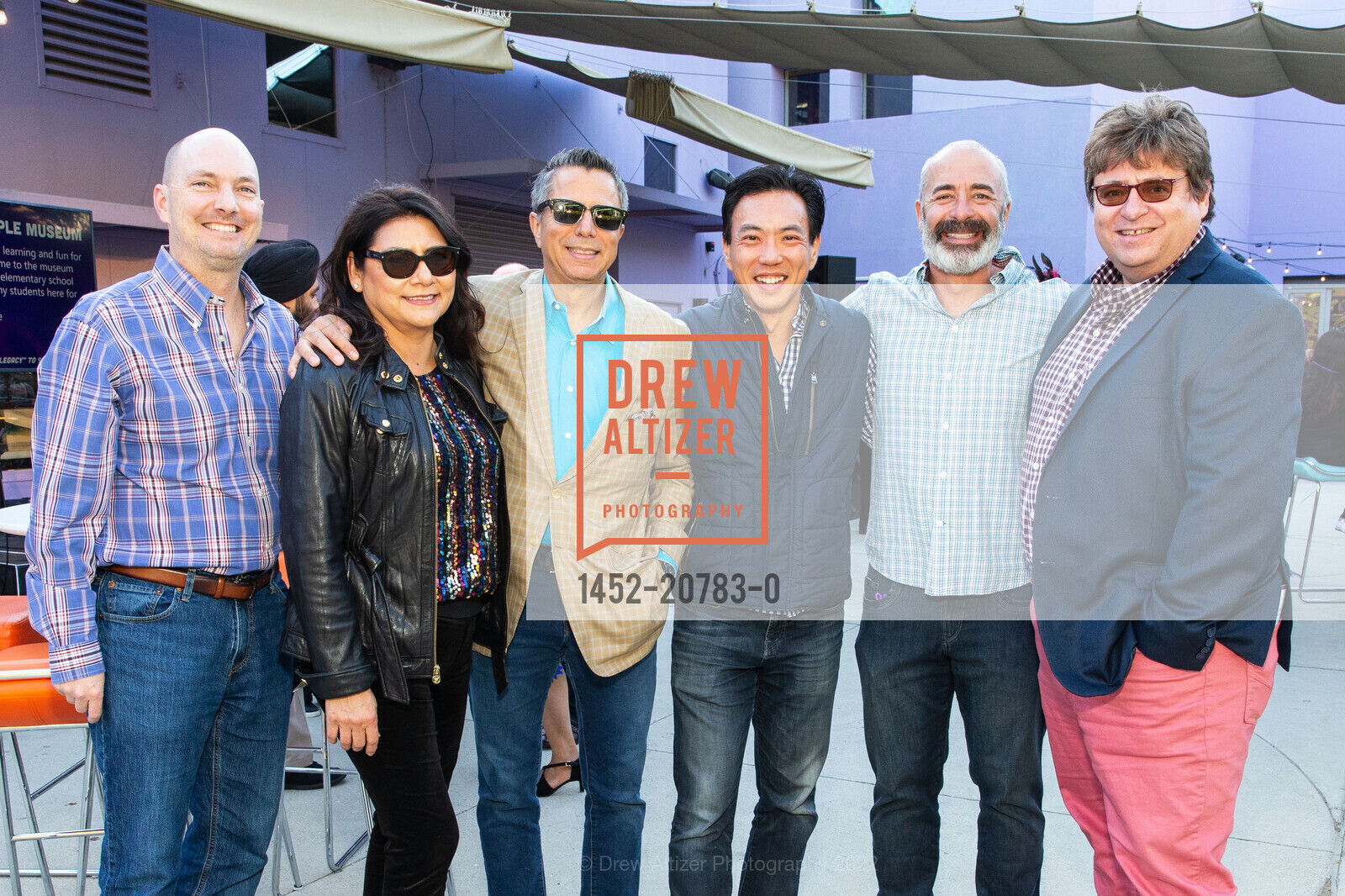 Steve Morgan, Lisa de la Rosa, Gab de la Rosa, Cecil Mak, Charles Lynch, Conor Moore, Keep on Playing: An Evening for Adults at San Jose Children's Discovery Museum, San Jose Children's Discovery Museum, June 18th, 2022, Photo #1452-20783-0 Steve Morgan, Lisa de la Rosa, Gab de la Rosa, Cecil Mak, Charles Lynch, Conor Moore, Photo #1452-20783-0