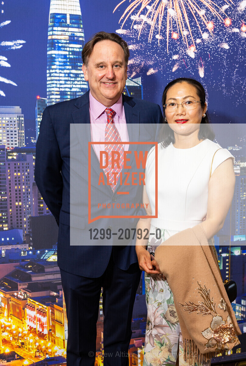 John Fullen, Xiaolan Lu, The San Francisco Consular Corp's July 4th Celebration, The Fairmont Hotel, The Crown Room, July 4th, 2022, Photo #1299-20792-0 John Fullen, Xiaolan Lu, Photo #1299-20792-0