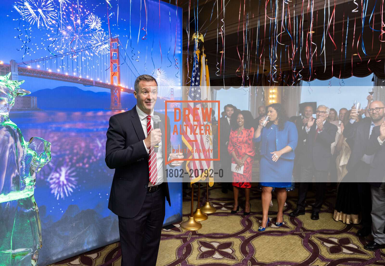 Robert O'Driscoll, The San Francisco Consular Corp's July 4th Celebration, The Fairmont Hotel, The Crown Room, July 4th, 2022, Photo #1802-20792-0 Robert O'Driscoll, Photo #1802-20792-0
