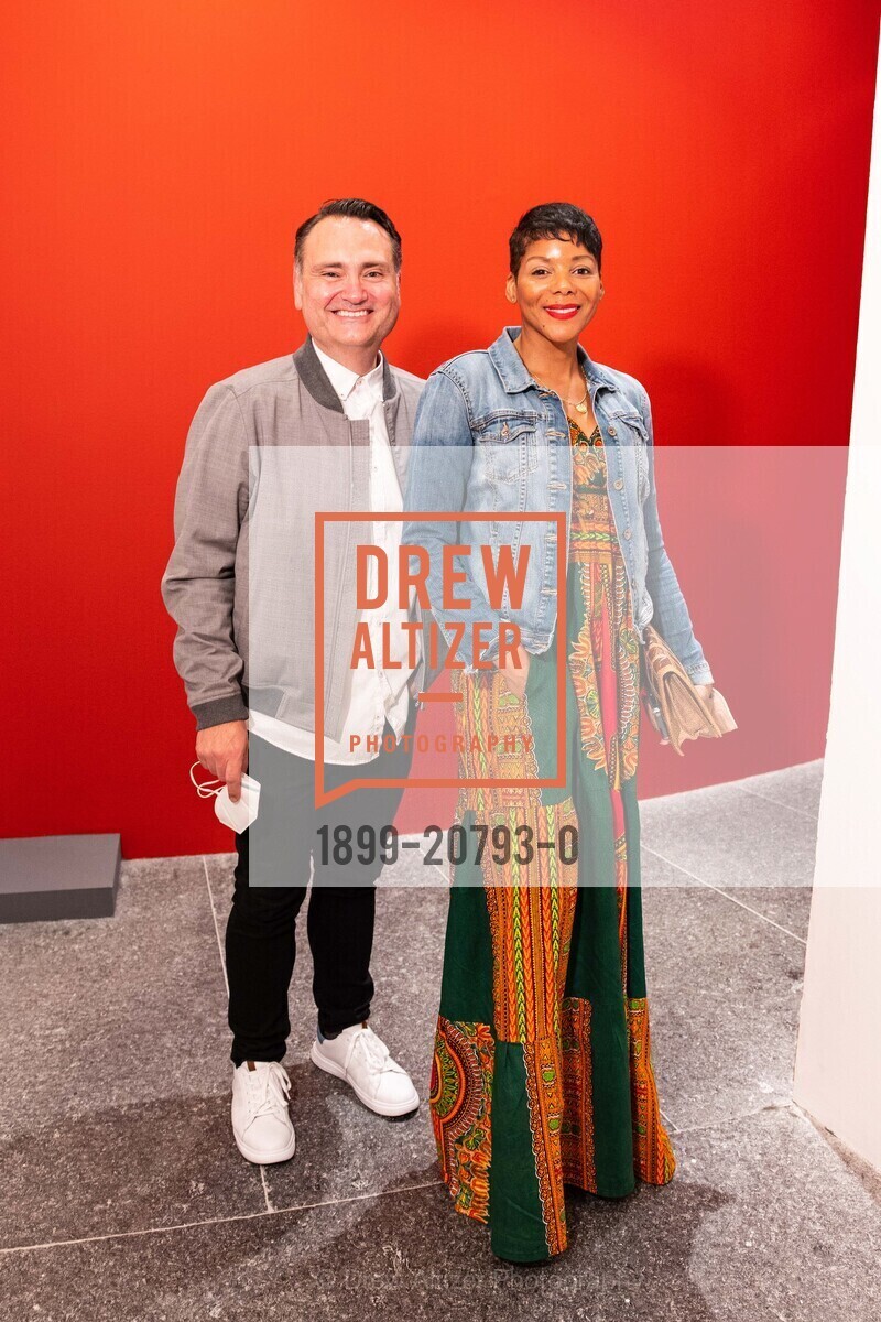 Rodimiro, Coronado, Davida Lindsay Bell, SFMOMA Diego Rivera Exhibit Opening, SFMOMA. 151 3rd St, Photo #1899-20793-0 Rodimiro, Coronado, Davida Lindsay Bell, Photo #1899-20793-0