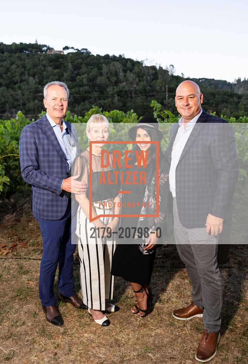 Tim Busch, Steph Busch, Fabiana Arellano, Joe Leinacker, Festival Napa Valley an Evening at CIA Coppia and Quintessa Winery, Napa Valley, Photo #2179-20798-0 Tim Busch, Steph Busch, Fabiana Arellano, Joe Leinacker, Photo #2179-20798-0