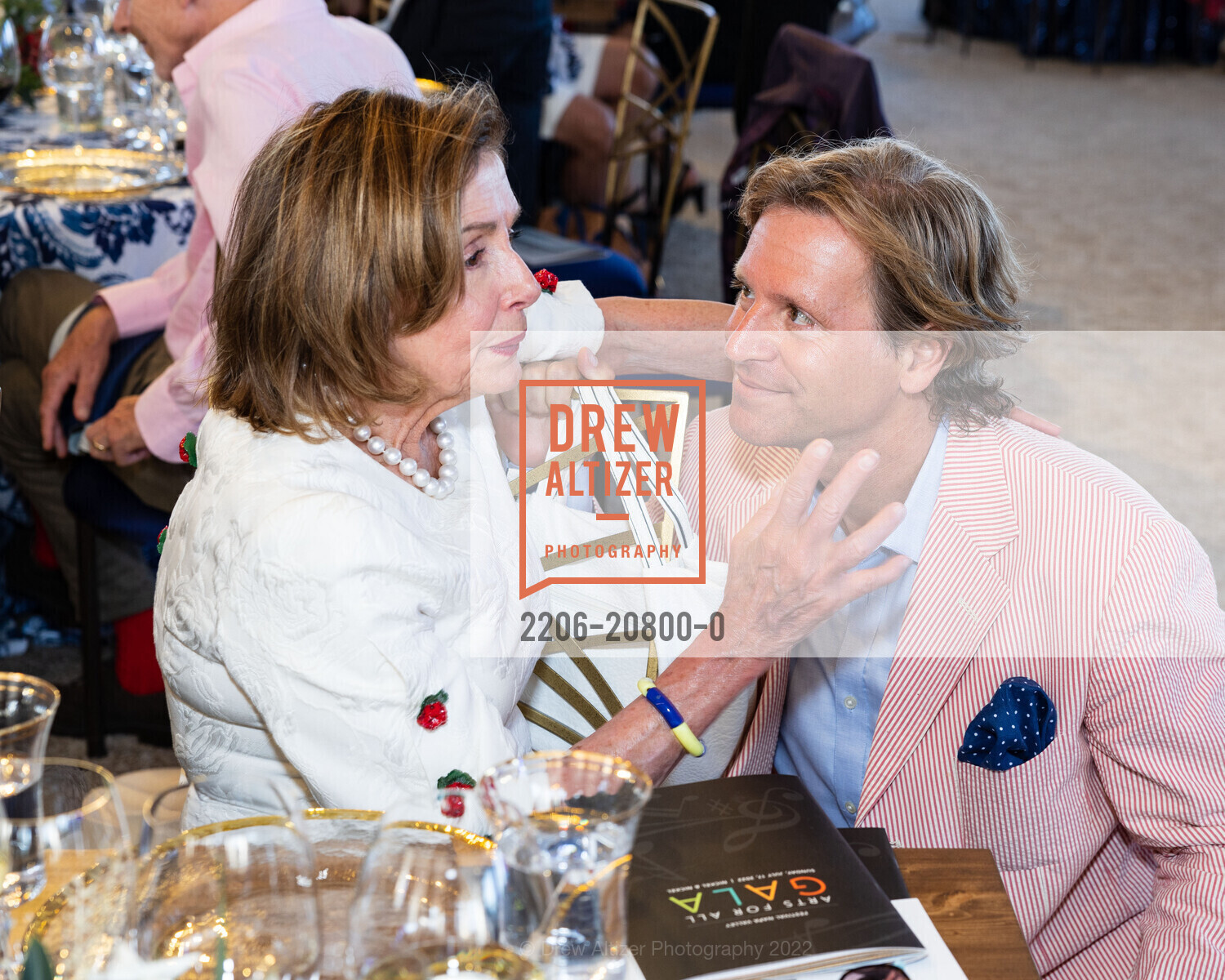Nancy Pelosi, Trevor Traina, Arts for All Gala at Festival Napa Valley featuring Trisha Yearwood, Nickel + Nickel, July 17th, 2022, Photo #2206-20800-0 Nancy Pelosi, Trevor Traina, Photo #2206-20800-0