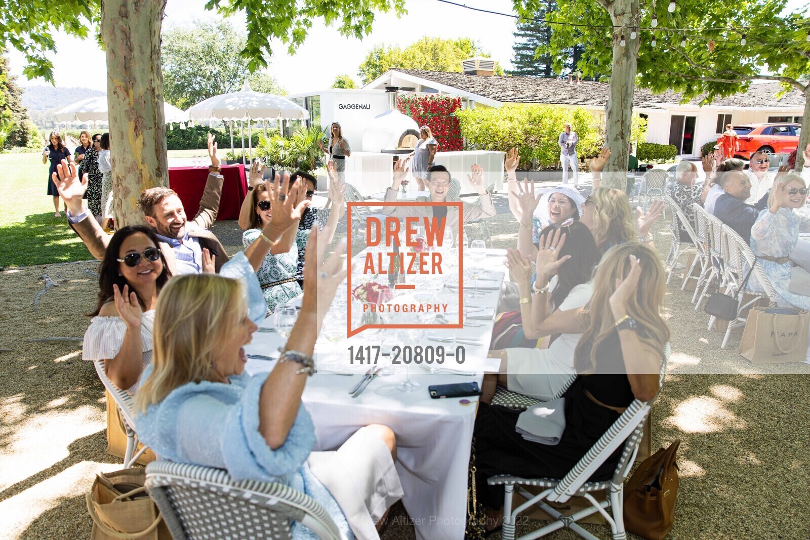 Linda Horioka, Kim Hastie, Jeff Shen, Sally Yu, Neiman Marcus hosts The Art of Fashion presented by Festival Napa Valley, Napa Valley, July 23rd, 2022, Photo #1417-20809-0 Linda Horioka, Kim Hastie, Jeff Shen, Sally Yu, Photo #1417-20809-0