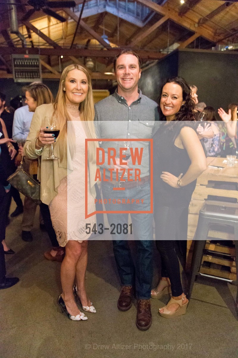 Monique Childers, Matt Childers, Liza Cherney, 2nd Annual Uncorked with Friends of Larkin Street 2017, Tank18. 1345 Howard St. SF, California 94103, April 27th, 2017, Photo #543-2081 Monique Childers, Matt Childers, Liza Cherney, Photo #543-2081