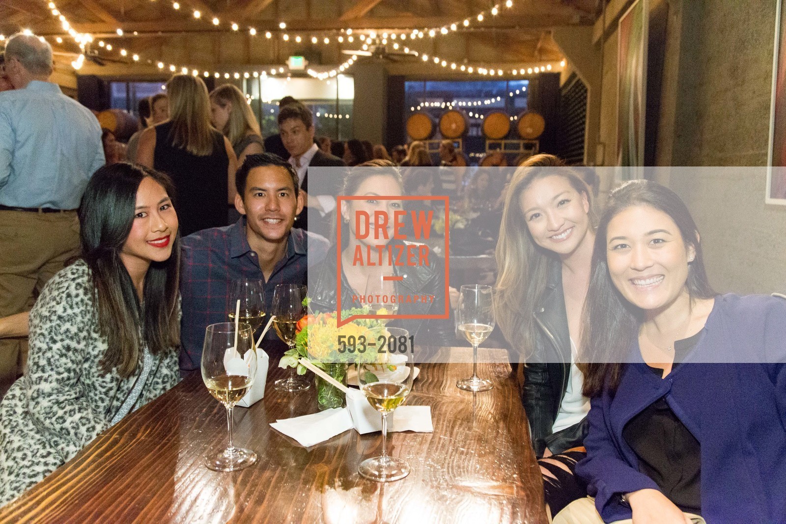Kristin Chan, Scott Chung, Emi Grave, Yumi Grave, 2nd Annual Uncorked with Friends of Larkin Street 2017, Tank18. 1345 Howard St. SF, California 94103, April 27th, 2017, Photo #593-2081 Kristin Chan, Scott Chung, Emi Grave, Yumi Grave, Photo #593-2081