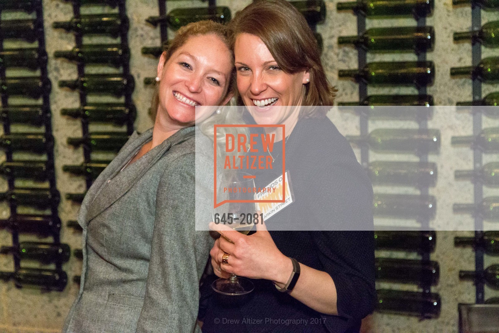 Kim Skiffington, Allison Wysocki, 2nd Annual Uncorked with Friends of Larkin Street 2017, Tank18. 1345 Howard St. SF, California 94103, April 27th, 2017, Photo #645-2081 Kim Skiffington, Allison Wysocki, Photo #645-2081