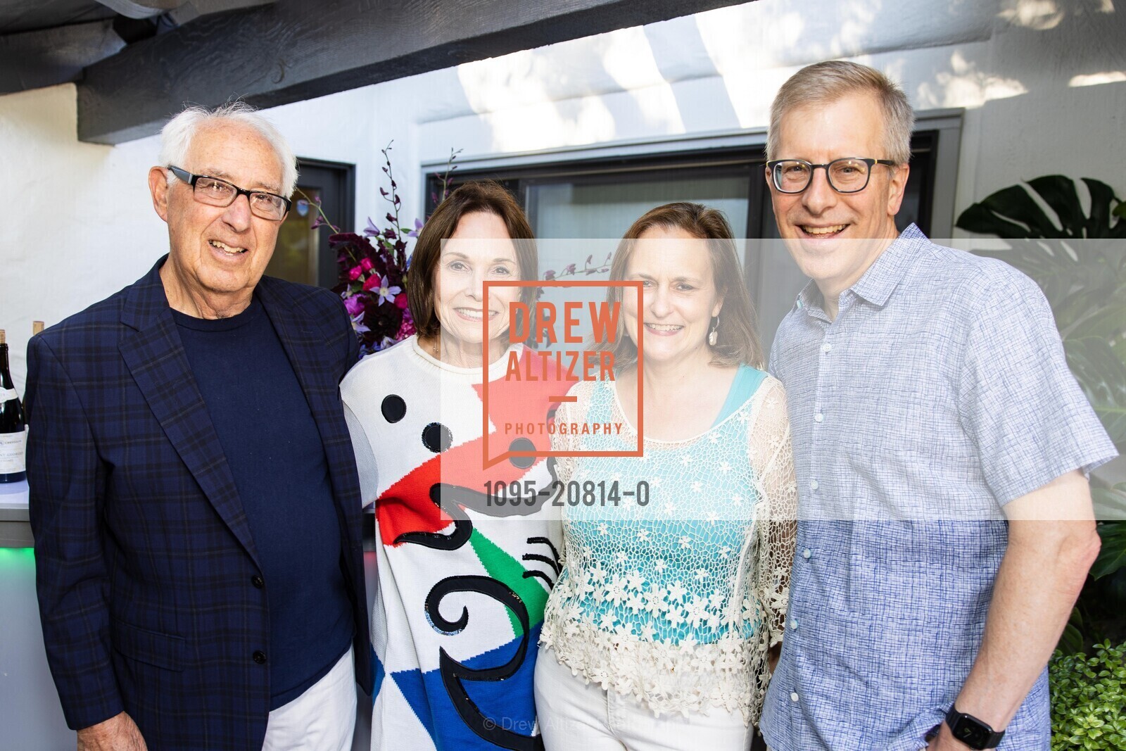 Win Derman, Paula Blank, Andrea Palmer, Mark Orttung, San Francisco Symphony Opening Night Launch Party, Private Res, Photo #1095-20814-0 Win Derman, Paula Blank, Andrea Palmer, Mark Orttung, Photo #1095-20814-0