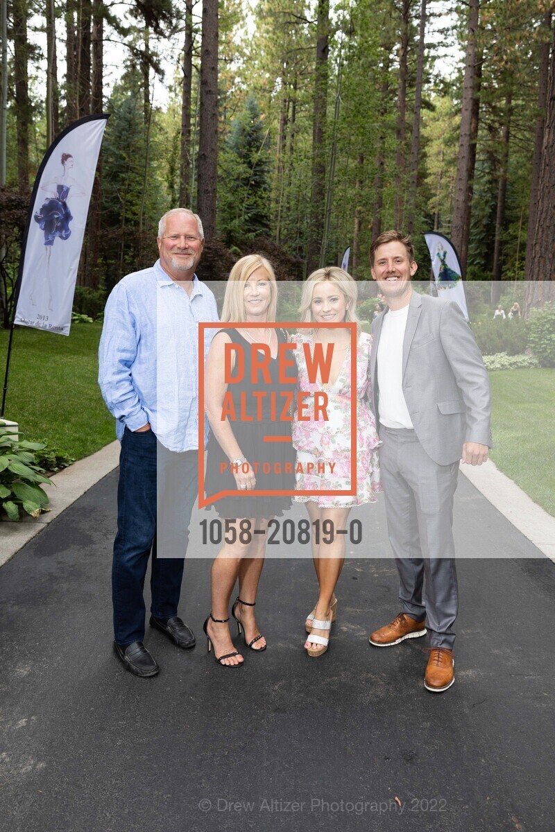 Mark Roenigk, Nanette Roenigk, Taylor Glaser, Marshall Roenigk, League To Save Lake Tahoe Cocktail, Private Residence, August 5th, 2022, Photo #1058-20819-0 Mark Roenigk, Nanette Roenigk, Taylor Glaser, Marshall Roenigk, Photo #1058-20819-0