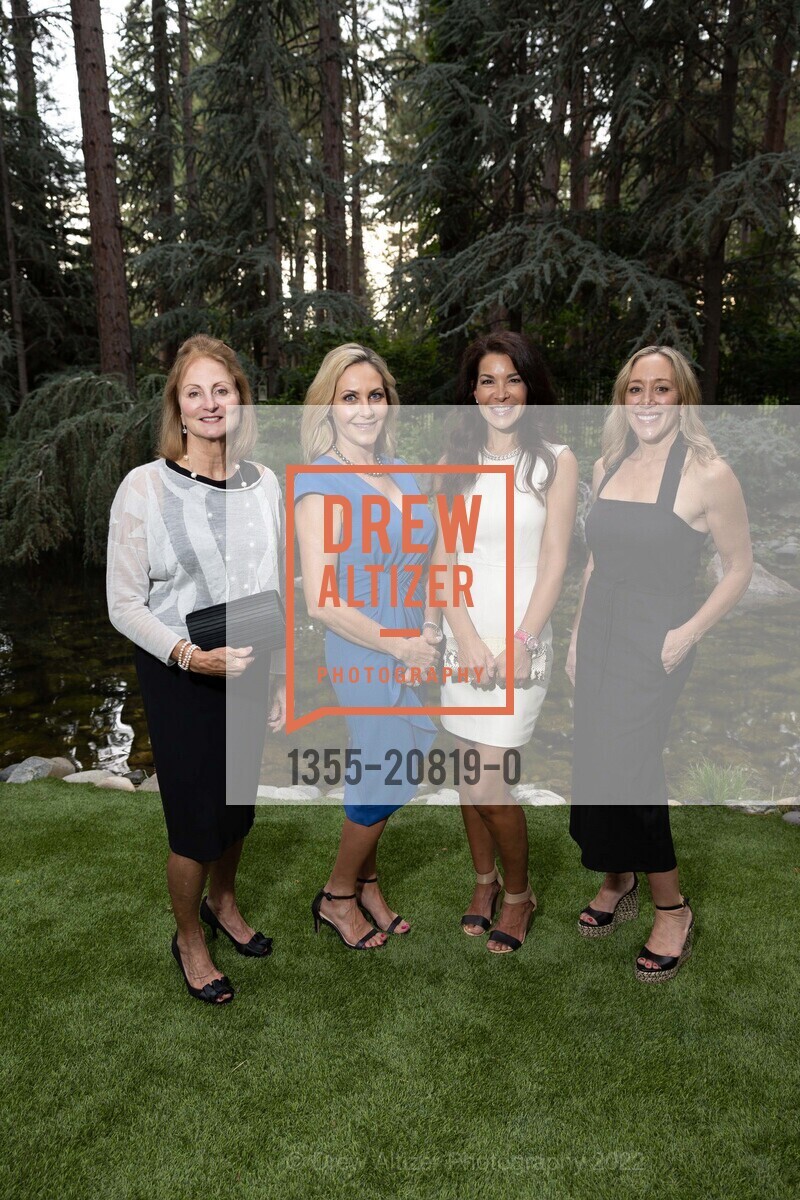 Catherine Derr, Danielle Erikson, Kristin O'Donnell, Tanya Taskila, League To Save Lake Tahoe Cocktail, Private Residence, August 5th, 2022, Photo #1355-20819-0 Catherine Derr, Danielle Erikson, Kristin O'Donnell, Tanya Taskila, Photo #1355-20819-0