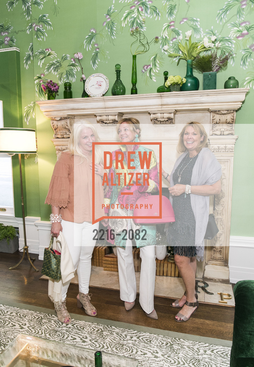 Susan Galan, Jan Whittingham, Teresa Coepel, SF Decorator Showcase Preview Gala 2017, Private Residence, April 28th, 2017, Photo #2216-2082 Susan Galan, Jan Whittingham, Teresa Coepel, Photo #2216-2082