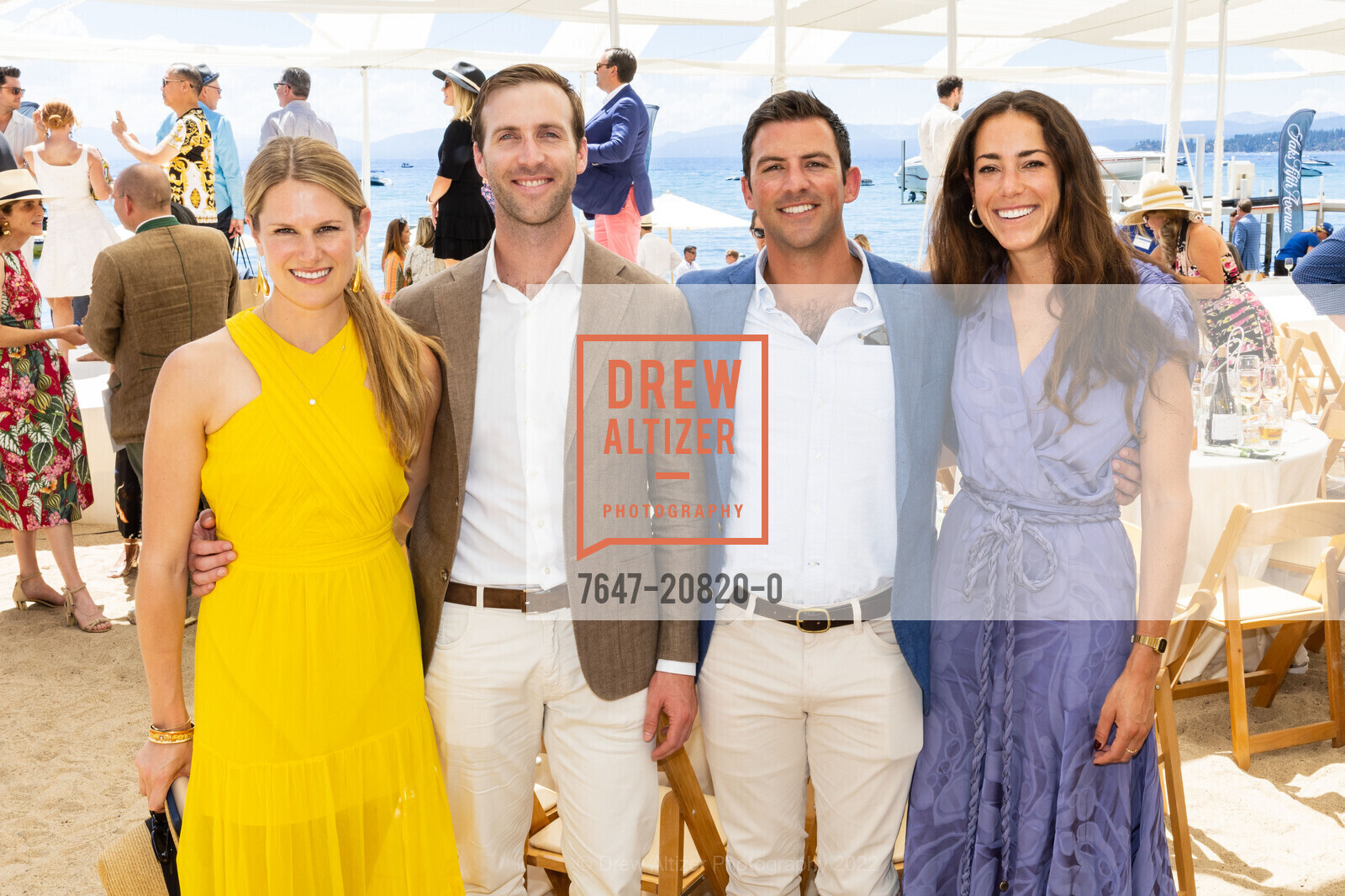 Abigail Andrews, Dylan Flinn, Joey Moffett, Claire Fisher, Saks Fifth Avenue x Oscar De La Renta fashion show Benefitting The League to Save Lake Tahoe, Lake Tahoe, August 6th, 2022, Photo #7647-20820-0 Abigail Andrews, Dylan Flinn, Joey Moffett, Claire Fisher, Photo #7647-20820-0