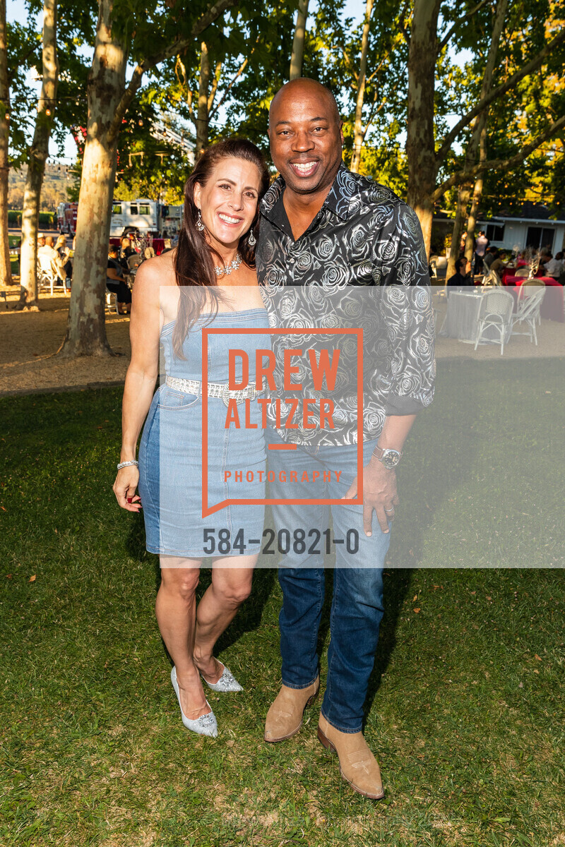 Christy Brooks, Ryan Brooks, Denim & Diamonds presented by The First Responder's Fund, Raymond Vineyards, August 6th, 2022, Photo #584-20821-0 Christy Brooks, Ryan Brooks, Photo #584-20821-0