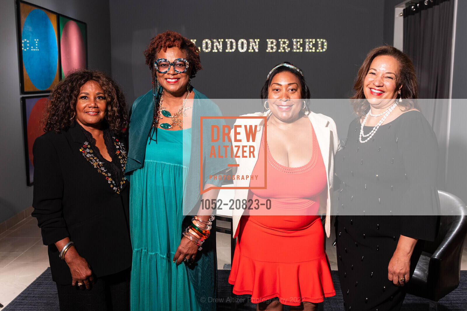Carolyn Tyler, Gwyneth Borden, Kimberly Brandon, Birthday Celebration for London Breed, Private Location, August 10th, 2022, Photo #1052-20823-0 Carolyn Tyler, Gwyneth Borden, Kimberly Brandon, Photo #1052-20823-0