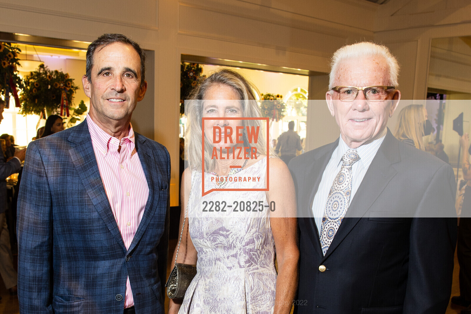 Steve Hankin, Denise Charlebois, John Charlebois, Menlo Horse Show 50th Anniversary Golden Gala, Menlo Circus Club, August 12th, 2022, Photo #2282-20825-0 Steve Hankin, Denise Charlebois, John Charlebois, Photo #2282-20825-0