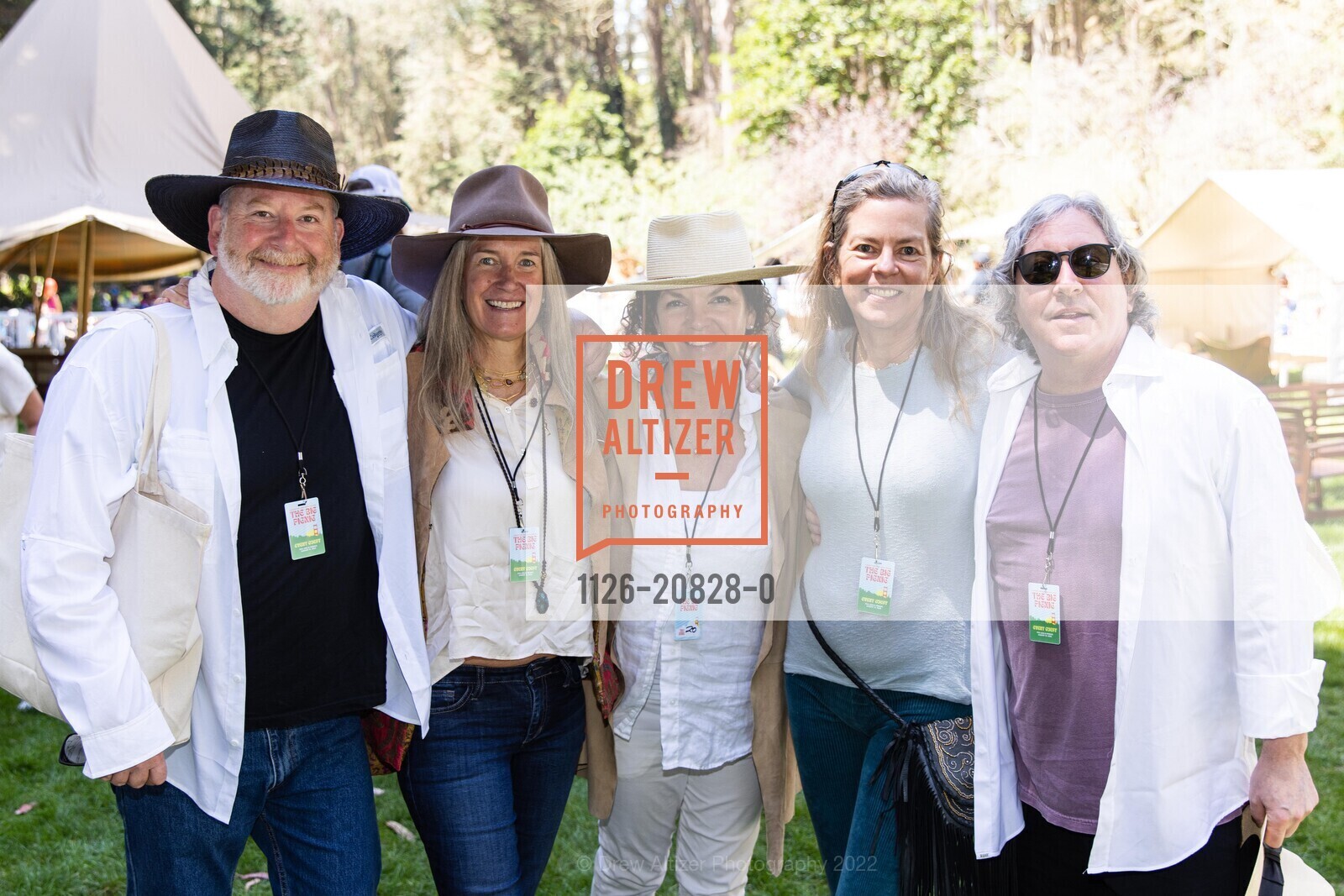 Jon Hornick, Janice Hernden, Natalie Nesser, Karen Pritzker, Dan Pritzker, Stern Grove's Big Picnic 2022, Sigmund Stern Grove, August 14th, 2022, Photo #1126-20828-0 Jon Hornick, Janice Hernden, Natalie Nesser, Karen Pritzker, Dan Pritzker, Photo #1126-20828-0
