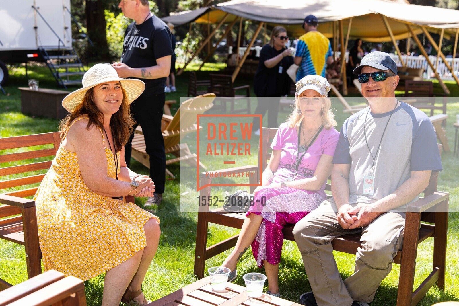Lois Wander, Denise Volke, Leland Volke, Stern Grove's Big Picnic 2022, Sigmund Stern Grove, August 14th, 2022, Photo #1552-20828-0 Lois Wander, Denise Volke, Leland Volke, Photo #1552-20828-0