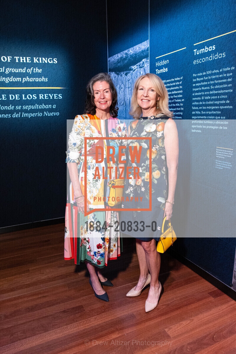 Elizabeth Birka-White, Ann Girard, FAMSF Ramses Donor Opening Night 2022, DeYoung Museum. 50 Hagiwara Tea Garden Dr, San Francisco, CA 94118, Photo #1884-20833-0 Elizabeth Birka-White, Ann Girard, Photo #1884-20833-0