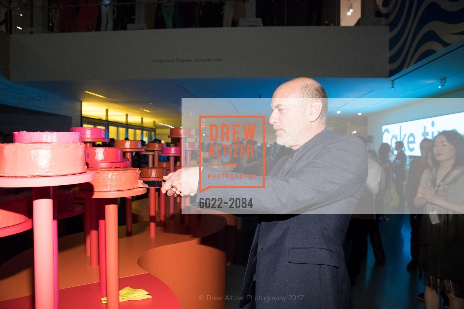 Bob Fisher, SFMOMA Birthday Bash, SFMOMA. 151 Third St, April 26th, 2017, Photo #6022-2084 Bob Fisher, Photo #6022-2084